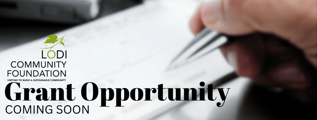 Grant opportunity coming soon