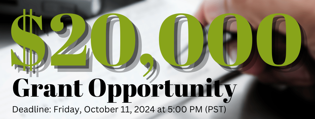 $20,000 Grant opportunity