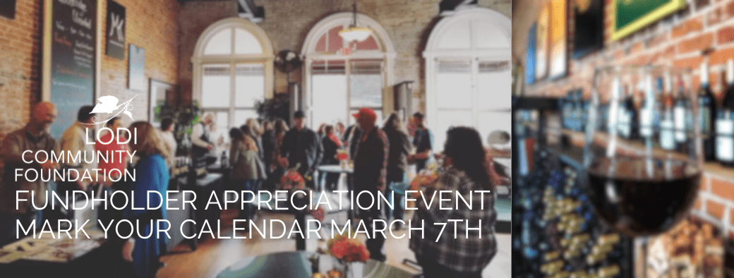 Upcoming Fundholder Appreciation Event